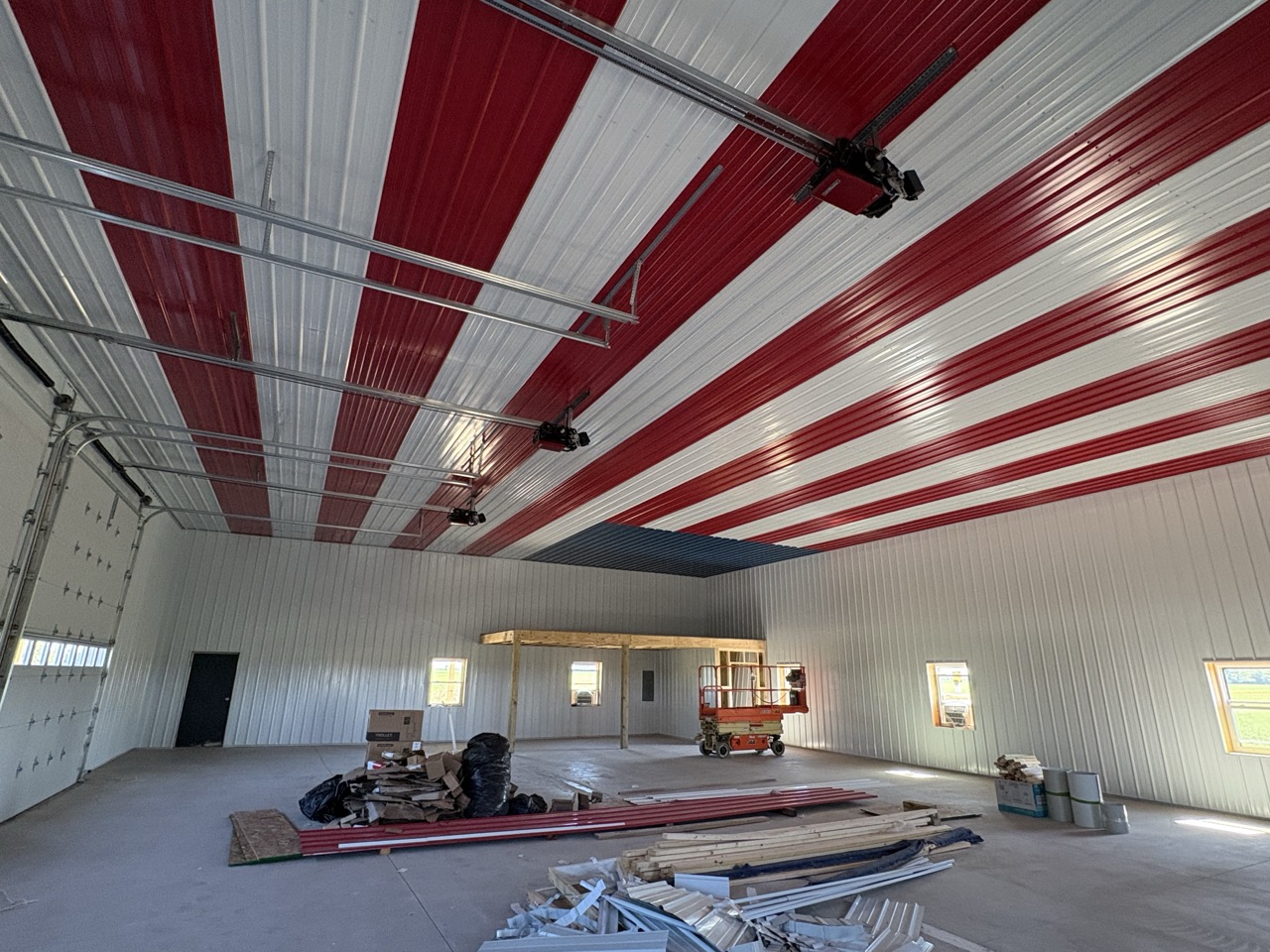 Flag Barn Build